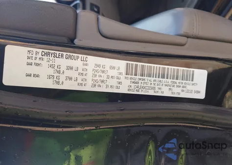 2012 Jeep Grand Cherokee Laredo z USA, uszkodzony, nr VIN 1C4RJEAGXCC223095